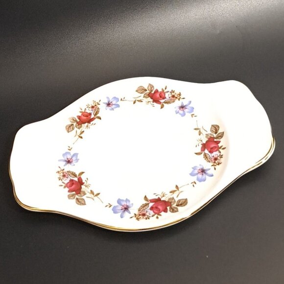 Royal Sutherland Fine Bone China Floral Tray Vintage - Picture 2 of 6